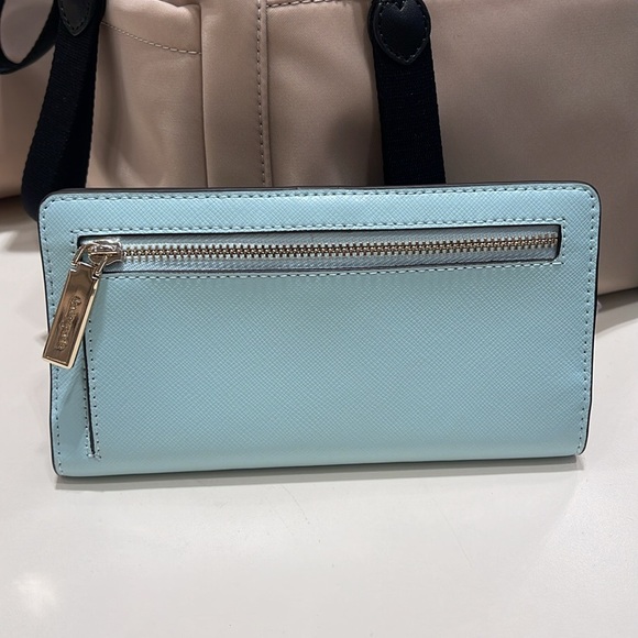 Kate Spade Madison Large Slim Bifold Wallet
Blue Glow 
NWT - Picture 16 of 16